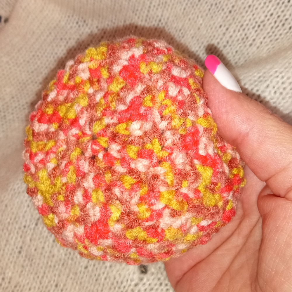 Colorful Mini Crochet Basket - Picture 3 of 6
